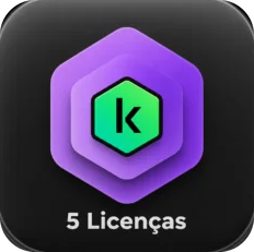 Kaspersky ( 5 licença )